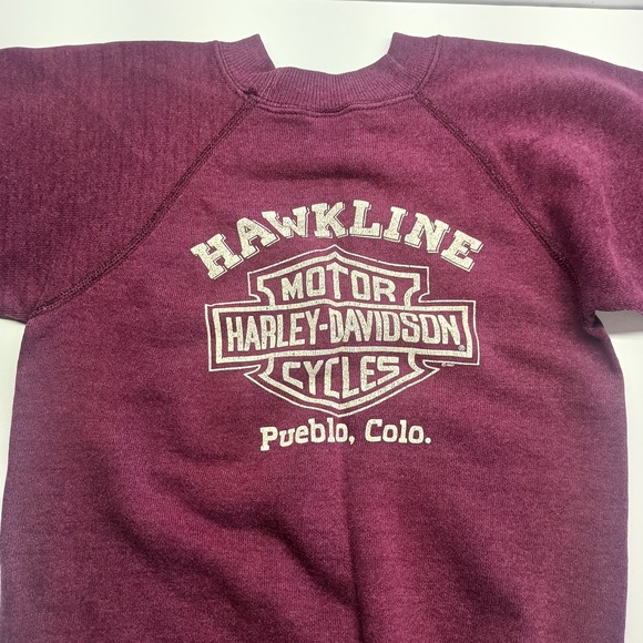 Vtg 1987 Harley Davidson A Magical Ride Girls Sweatshirt Size S(6-8) Rare‎ - Picture 5 of 5